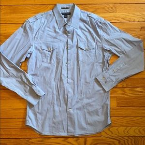 Banana Republic fitted long sleeve button down